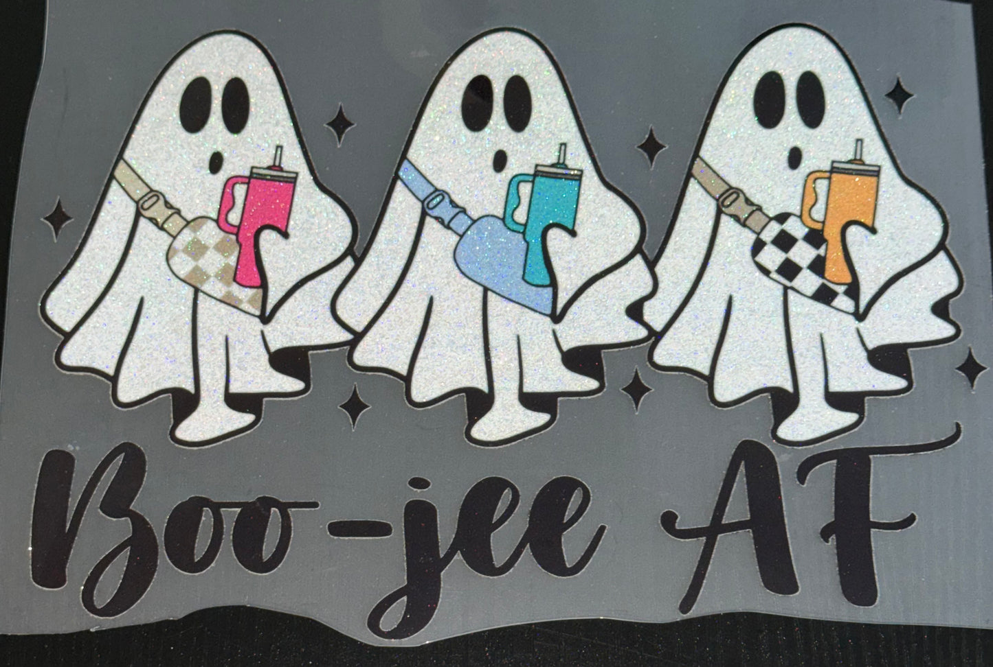 Boo-Jee AF Glitter Screen Print