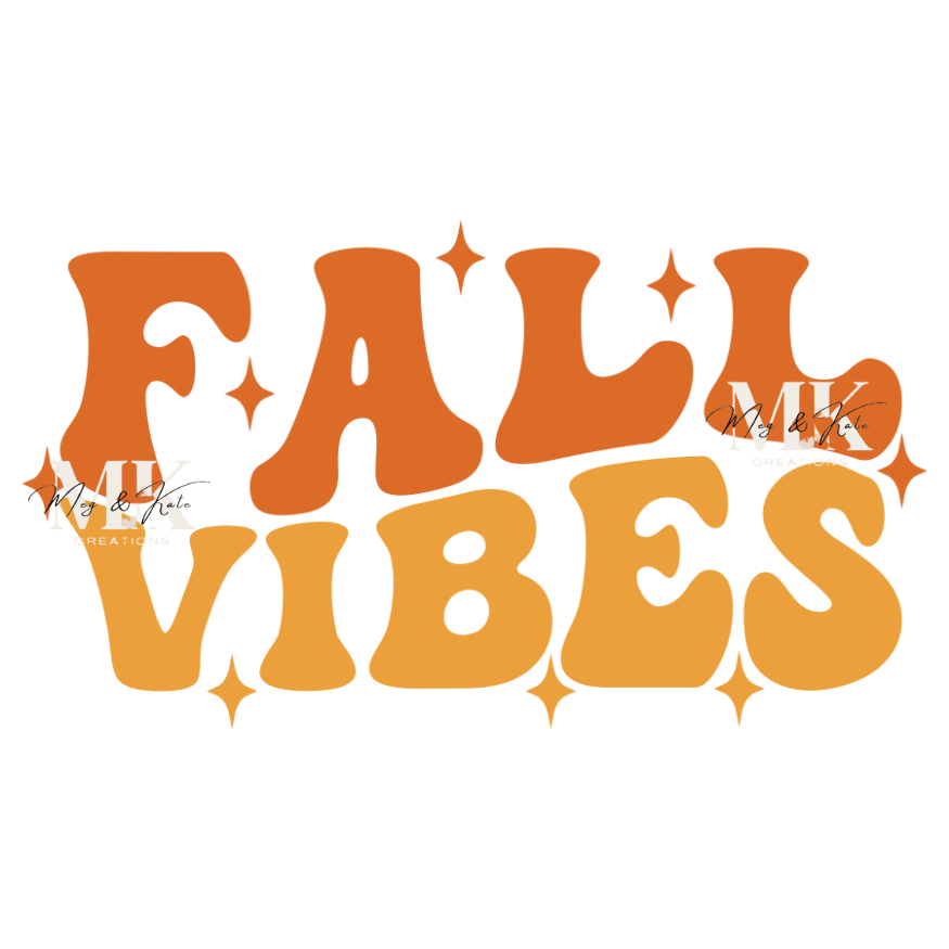 Fall Vibes DTF Transfer