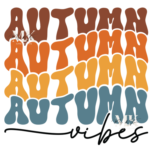 Autumn Vibes DTF Transfer
