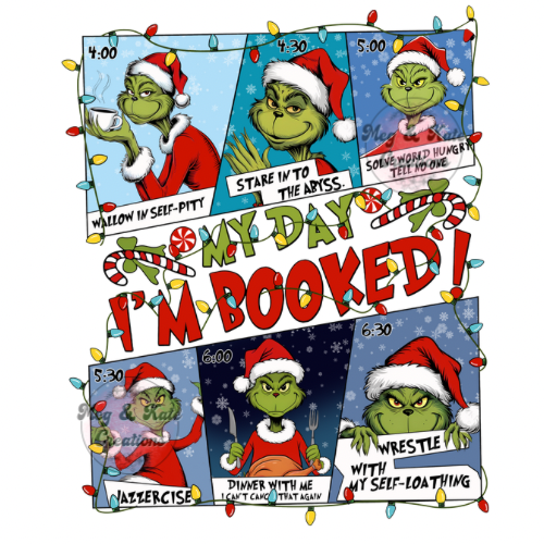 Green Man Comic Book DTF TRANSFER