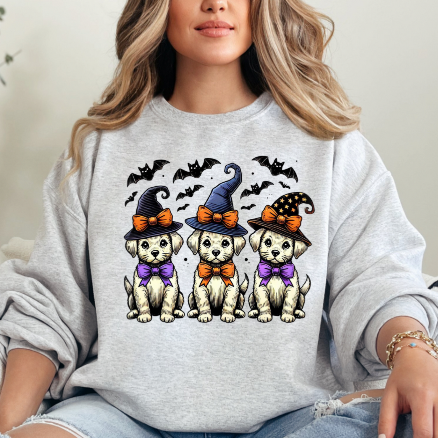 Halloween Witch Dogs
