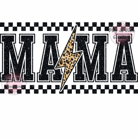 MAMA Cheeta Print DTF TRANSFER