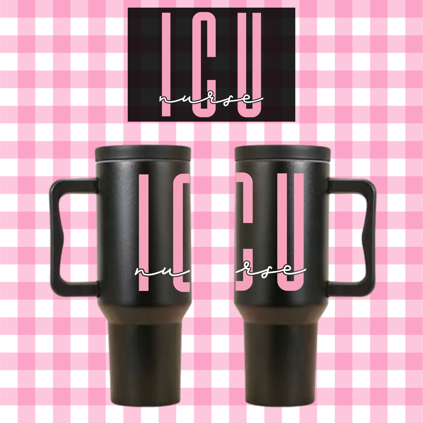 Pink ICU Nurse