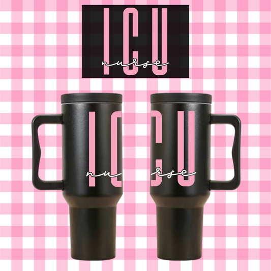 Pink ICU Nurse