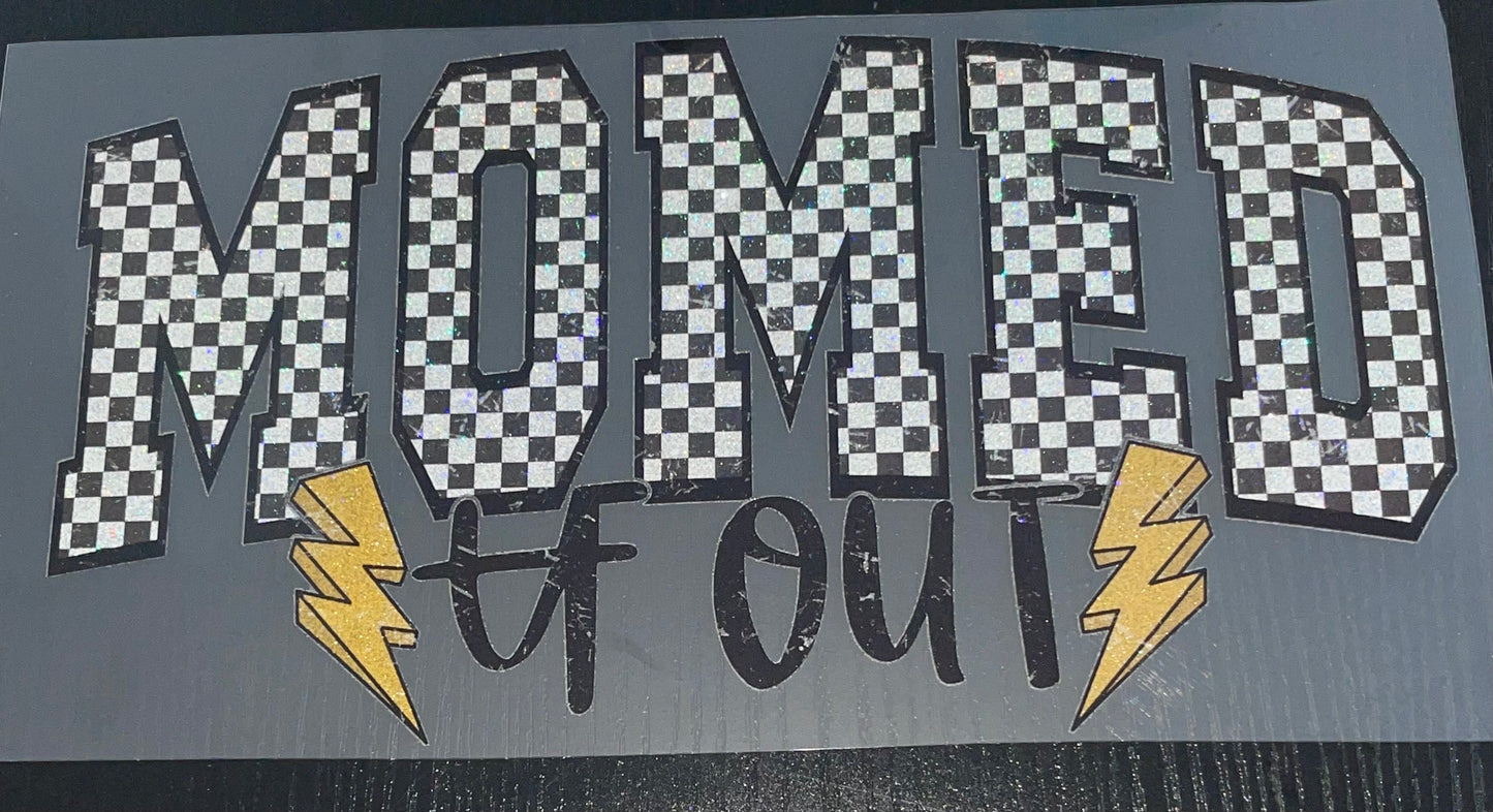Momed TF Out Glitter Screen Print