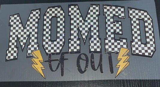 Momed TF Out Glitter Screen Print