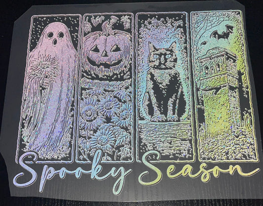 Spooky Season Glitter Screen Print