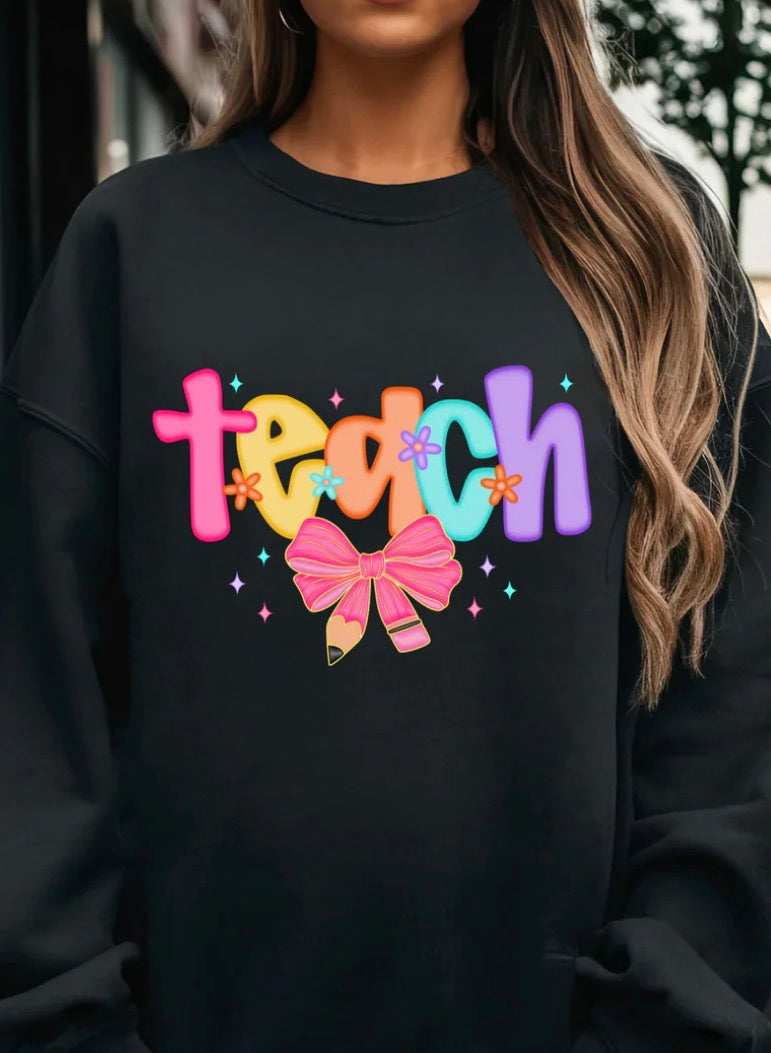 *PREORDER* Teach Glitter Screen Print