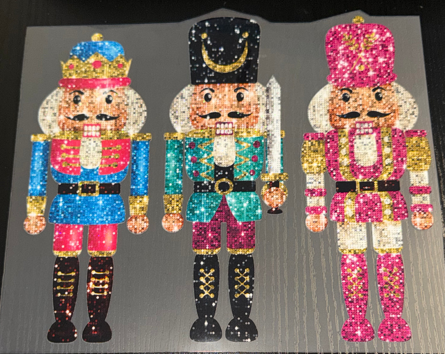 Nutcracker Glitter Screen Print