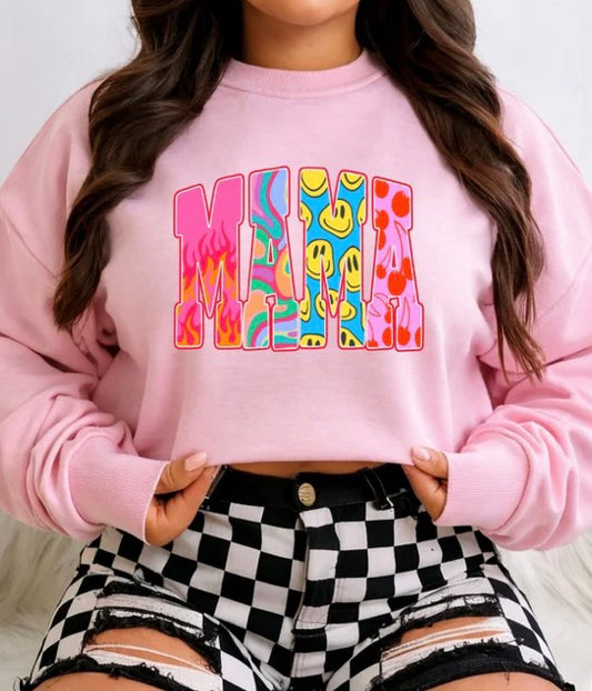 *PREORDER* Groovy Mama Glitter Screen Print