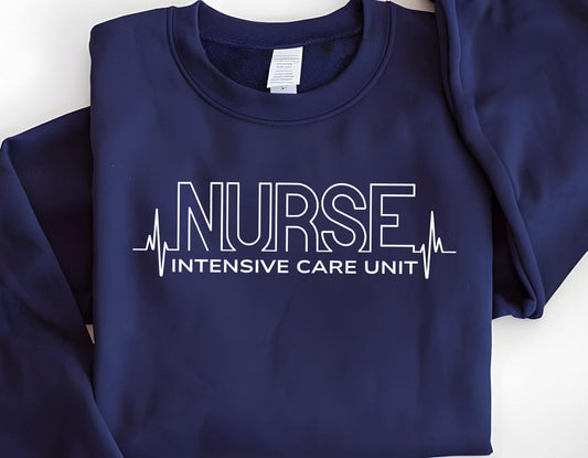 White Nurse Intensive Care Unit