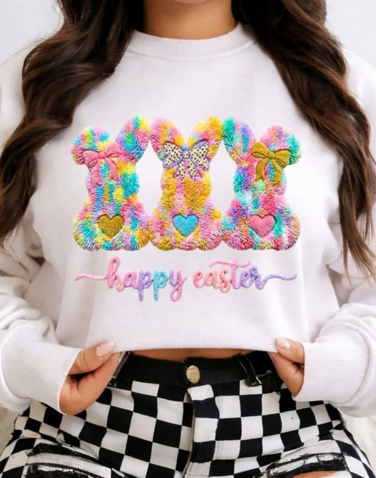 *PREORDER* Happy Easter Glitter Screen Print