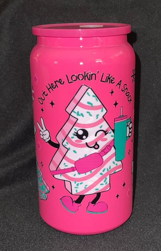 Lookin Like a Snack 16 oz Stainless Steel Cup