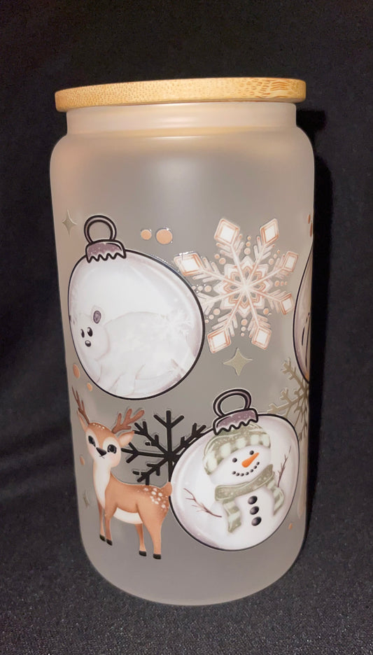 Christmas Animal Ornaments Libby Glass