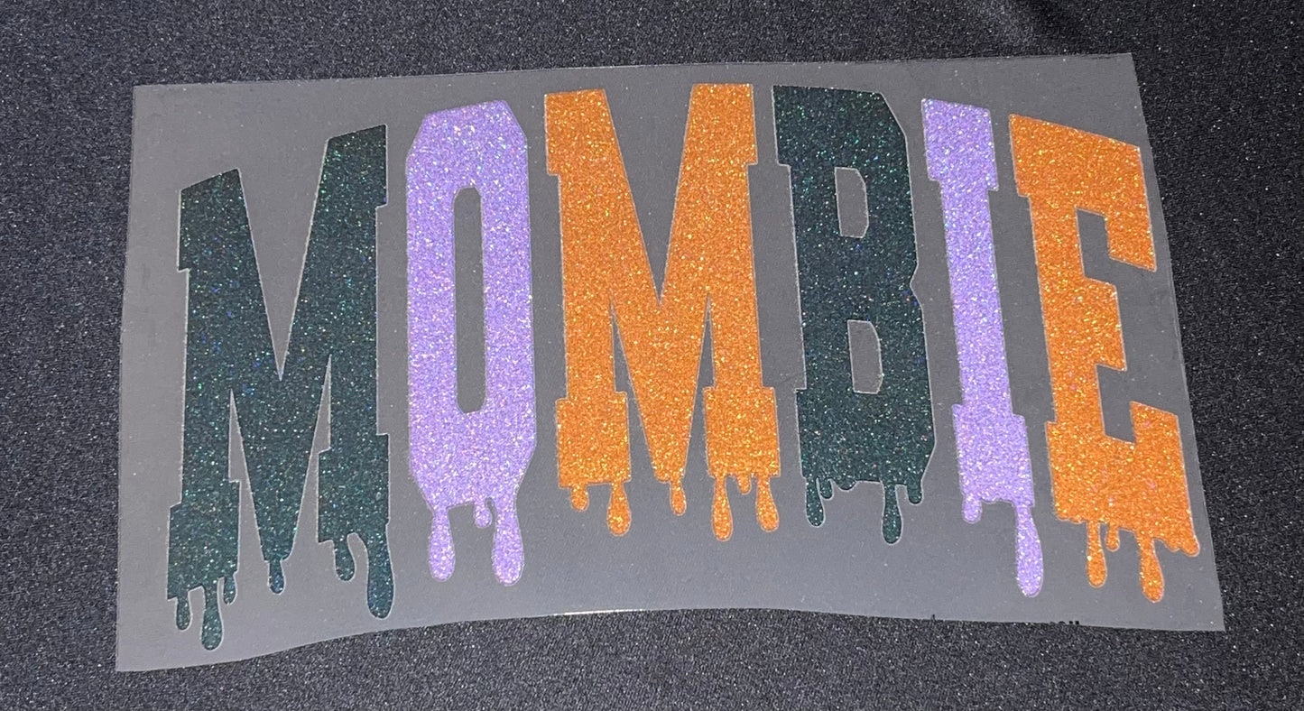 Mombie Glitter Screen Print