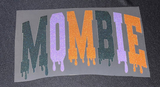 Mombie Glitter Screen Print