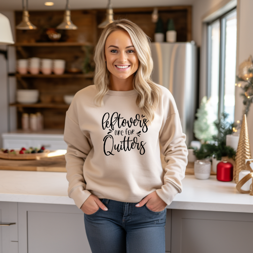 Leftovers are for Quitters - Black