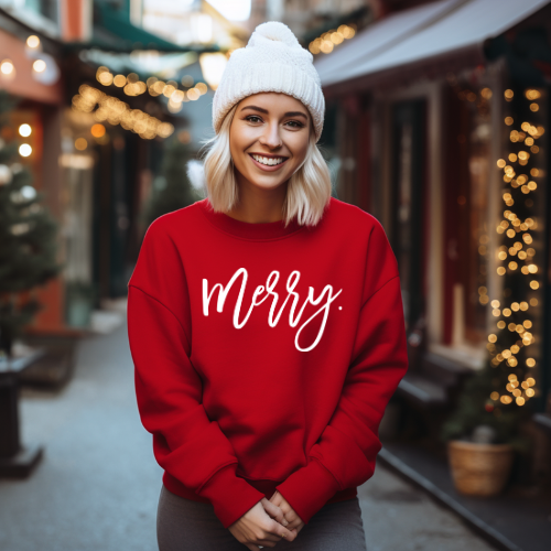 Merry in White