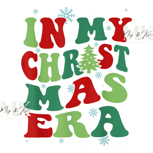 In My Christmas Era DTF TRANSFER