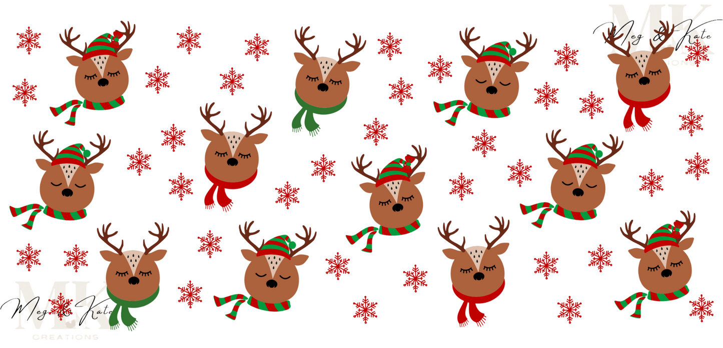 Reindeer UV DTF WRAP
