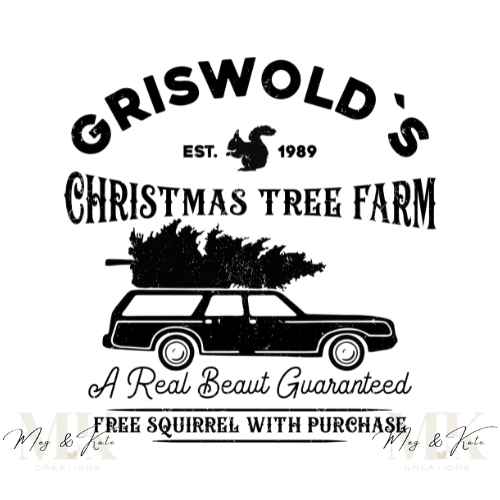 Griswold Christmas Tree Farm DTF TRANSFER