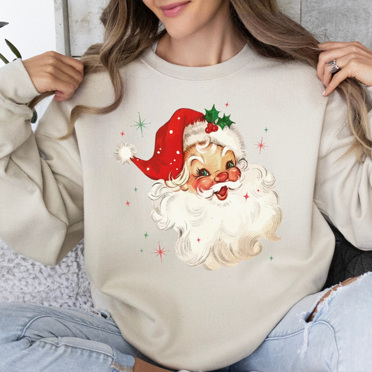 Vintage Santa Red