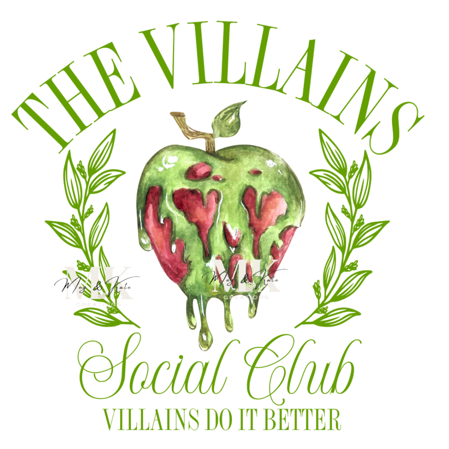 The villains social club DTF TRANSFER