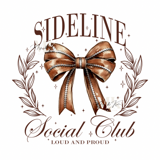 Sideline social club DTF TRANSFER